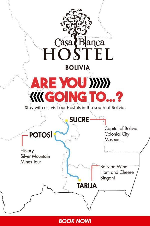 Hostel Casa Blanca סוקרה מראה חיצוני תמונה